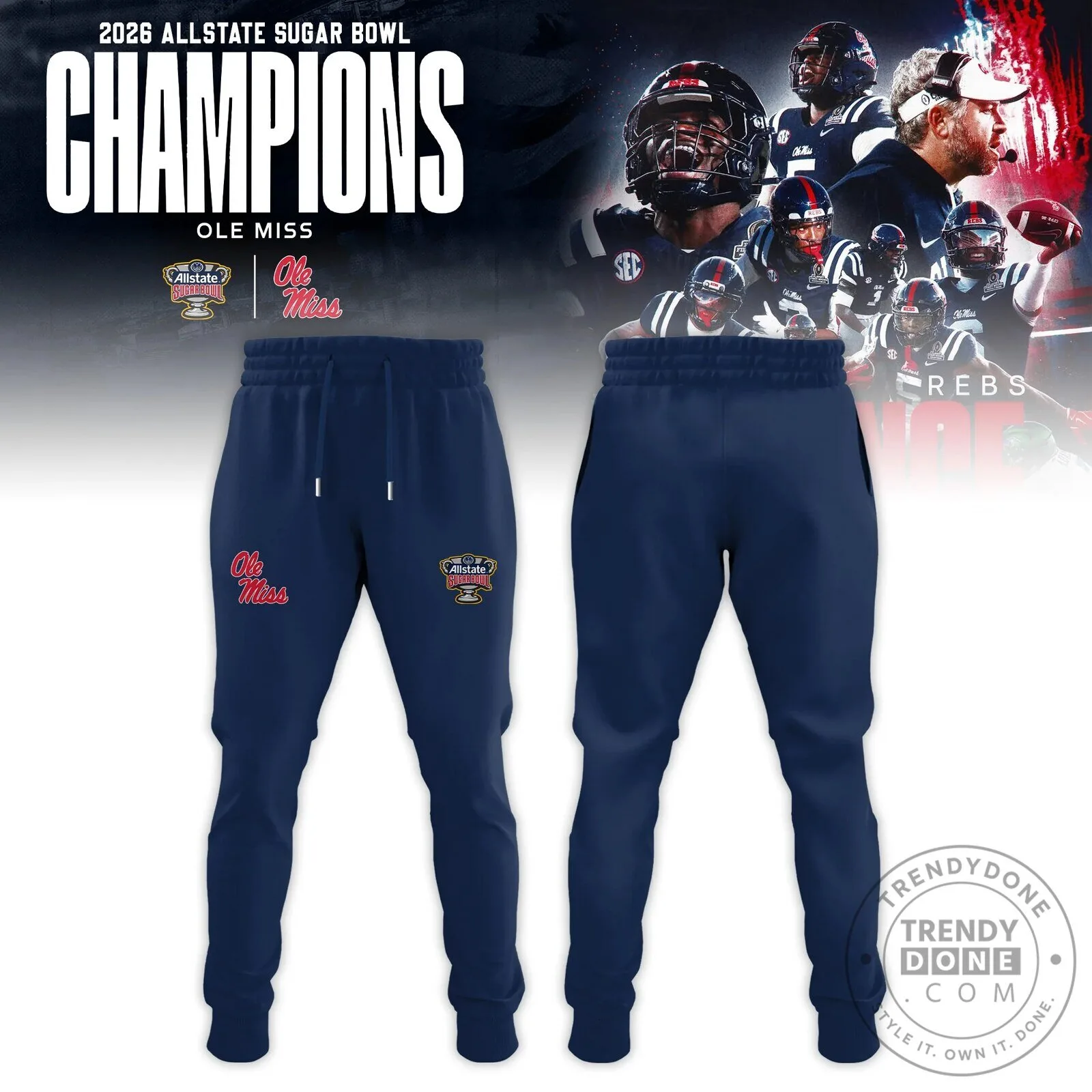 Ole Miss Rebels 2026 Sugar Bowl Champions Football Team T-Shirt 7 Ole Miss Rebels 2026 Sugar Bowl Champions Football Team T-Shirt