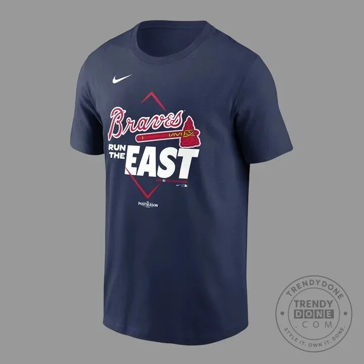 2026 National League East Division Champions T-Shirt - Atlanta Braves Official Merchandise 10 2026 National League East Division Champions T-Shirt - Atlanta Braves Official Merchandise