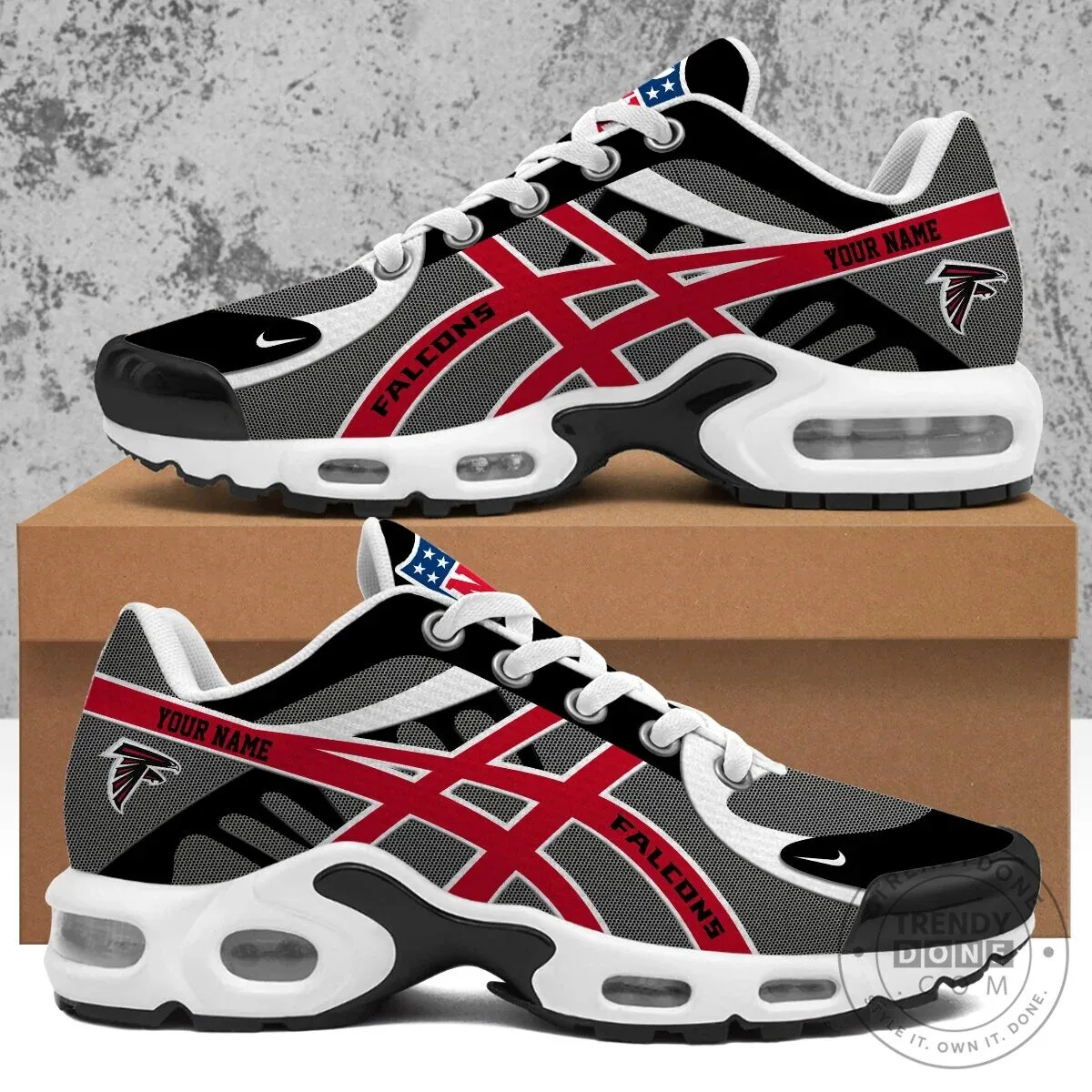 Atlanta Falcons Personalized Air Max Shoes