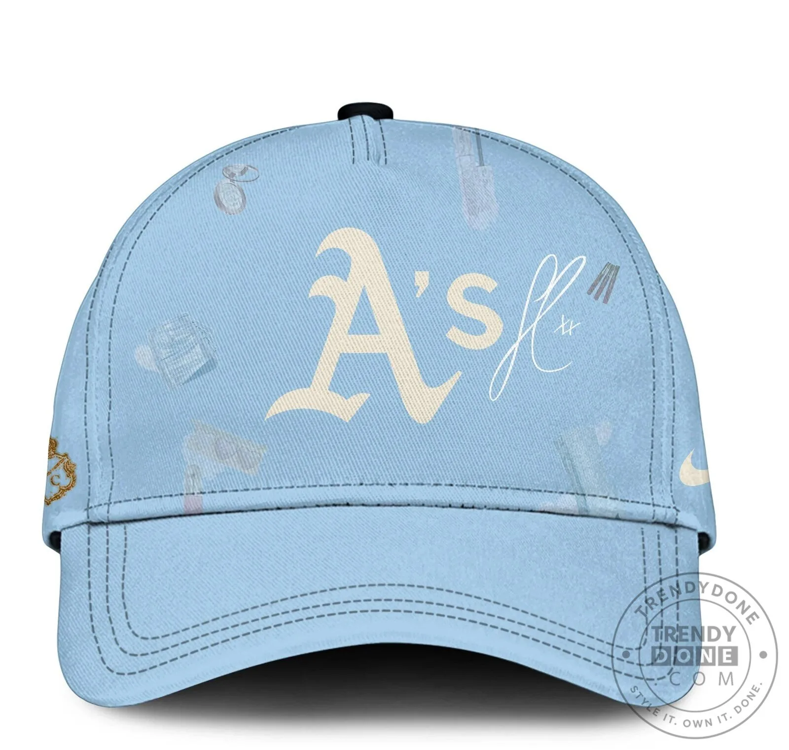 Sabrina Carpenter Athletics World Tour 2025 Light Blue Hoodie 7 Sabrina Carpenter Athletics World Tour 2025 Light Blue Hoodie