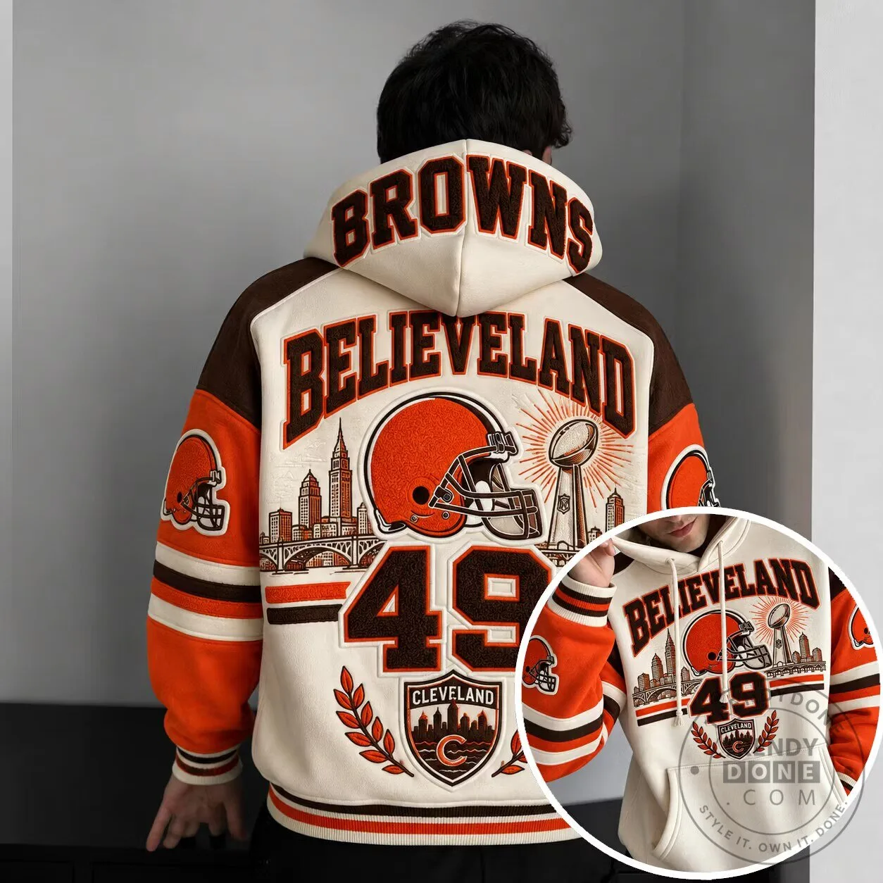 Cleveland Browns Believeland Football Team Hoodie 1 Cleveland Browns Believeland Football Team Hoodie