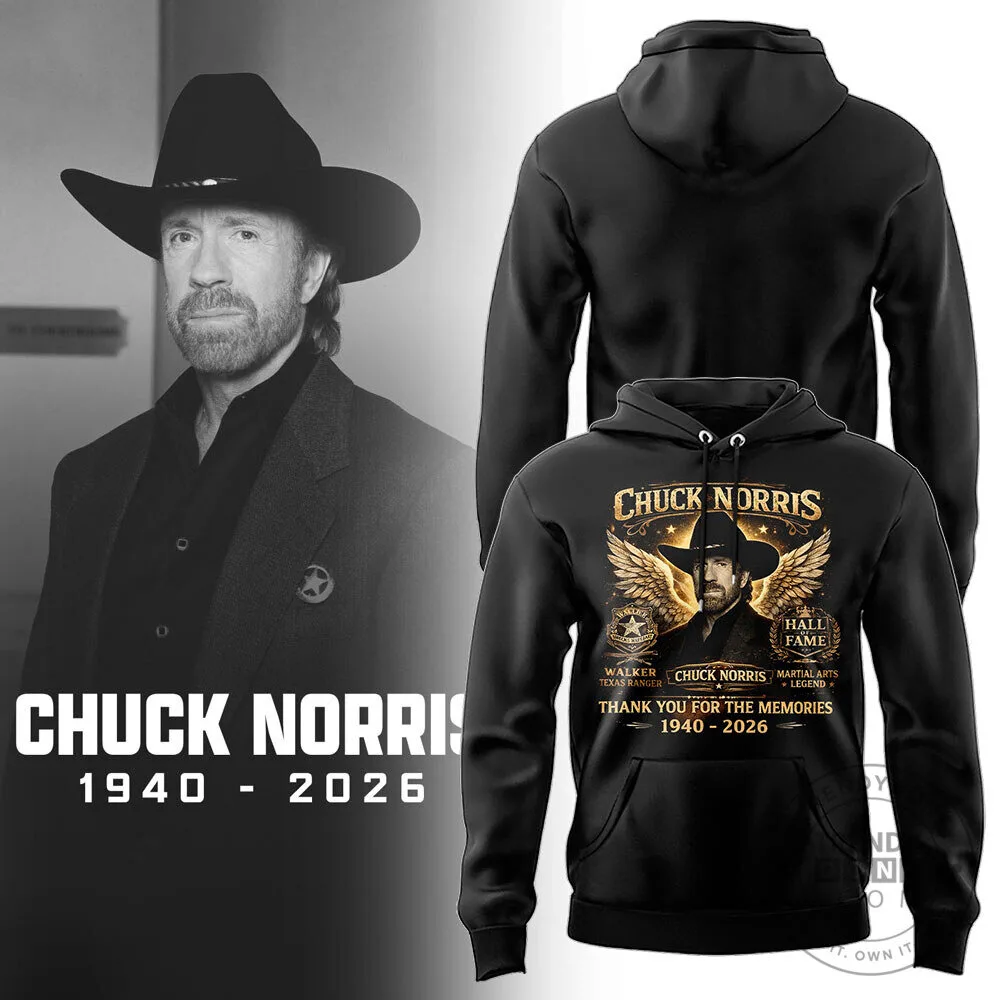 Chuck Norris Thank You For The Memories Hoodie