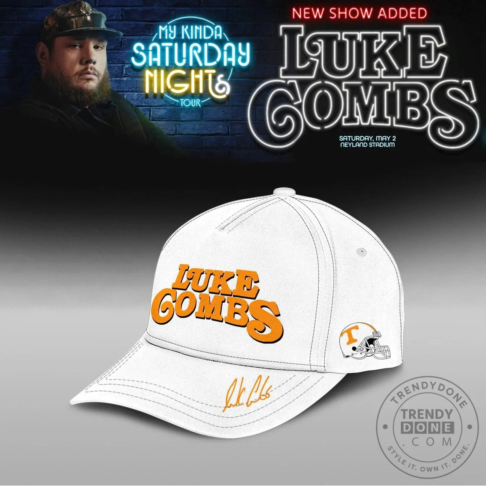 My Kinda Saturday Night Tour Sweatshirt for Luke Combs at Neyland Stadium 2026 8 My Kinda Saturday Night Tour Sweatshirt for Luke Combs at Neyland Stadium 2026