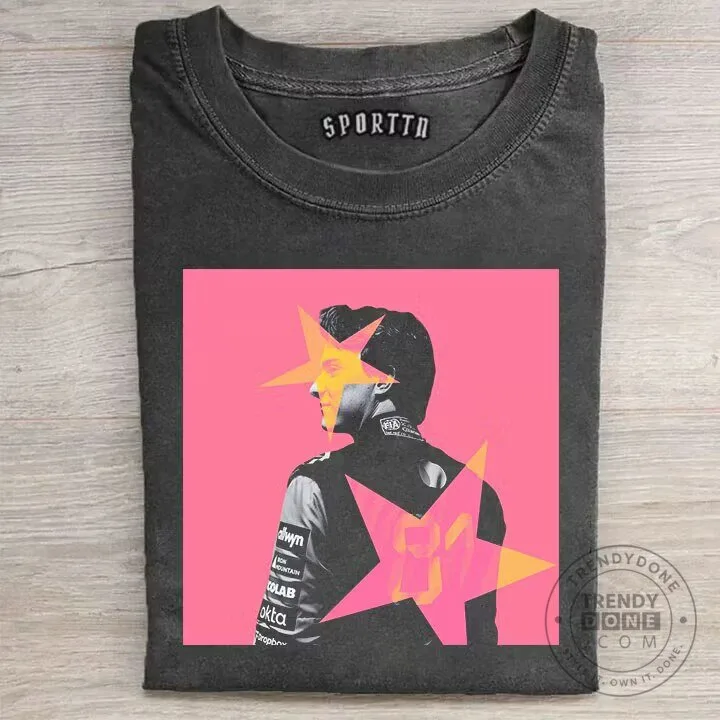 Oscar Piastri F1 Racing Driver Graphic T-Shirt 1 Oscar Piastri F1 Racing Driver Graphic T-Shirt