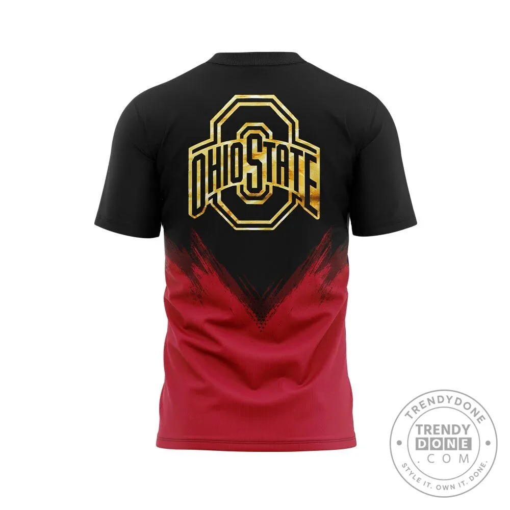 Black and Red T-Shirt Celebrating Ohio State Football 2025 Cotton Bowl Championship 11 Black and Red T-Shirt Celebrating Ohio State Football 2025 Cotton Bowl Championship