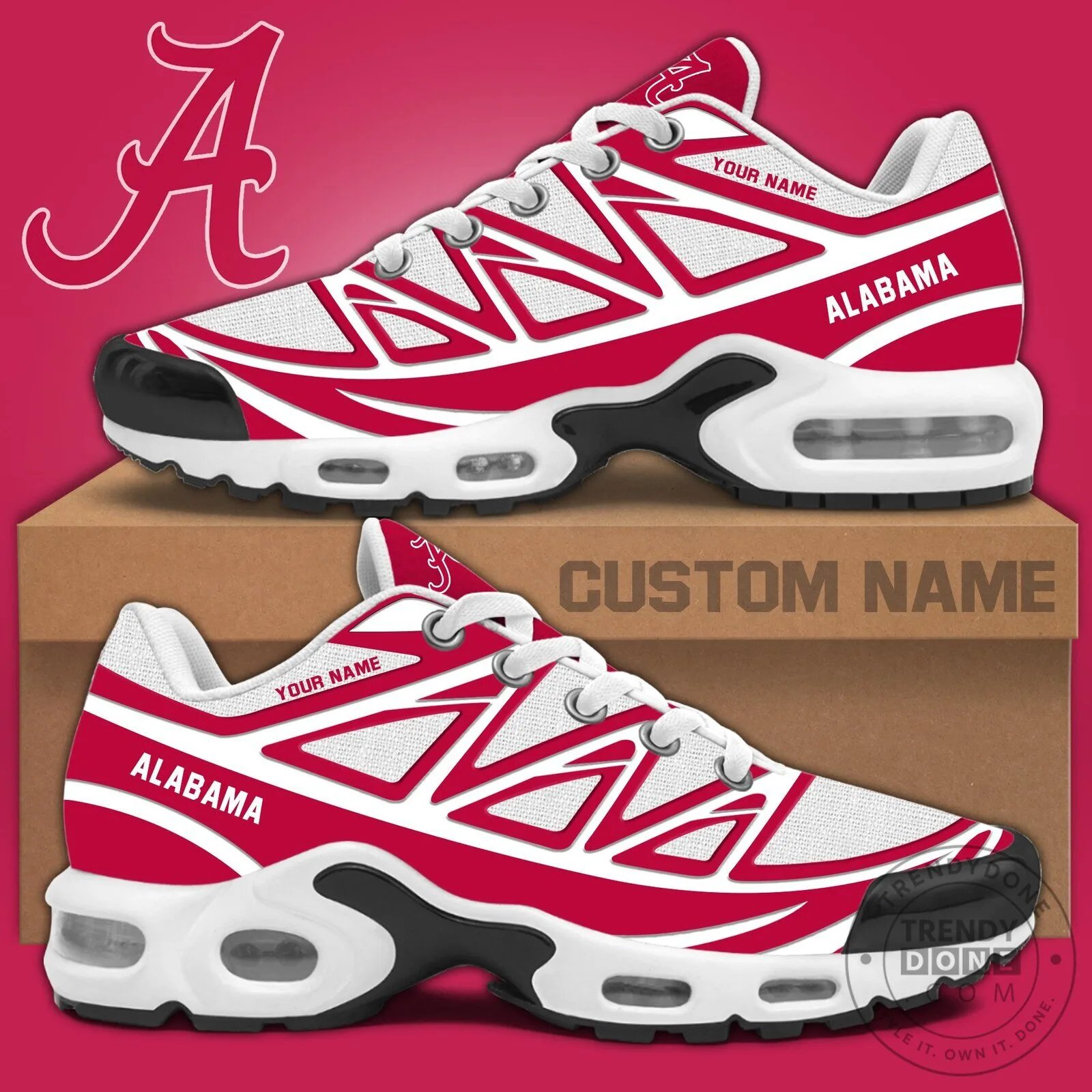 BAMA Team Color Athletic Sneakers – Selling Fast!