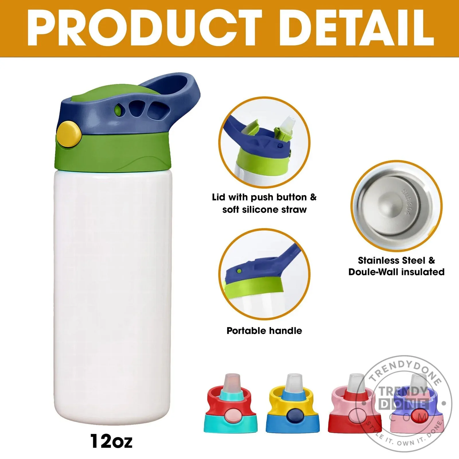 Spider-Man Swing To School Personalized Kids Water Bottle 11 Spider-Man Swing To School Personalized Kids Water Bottle