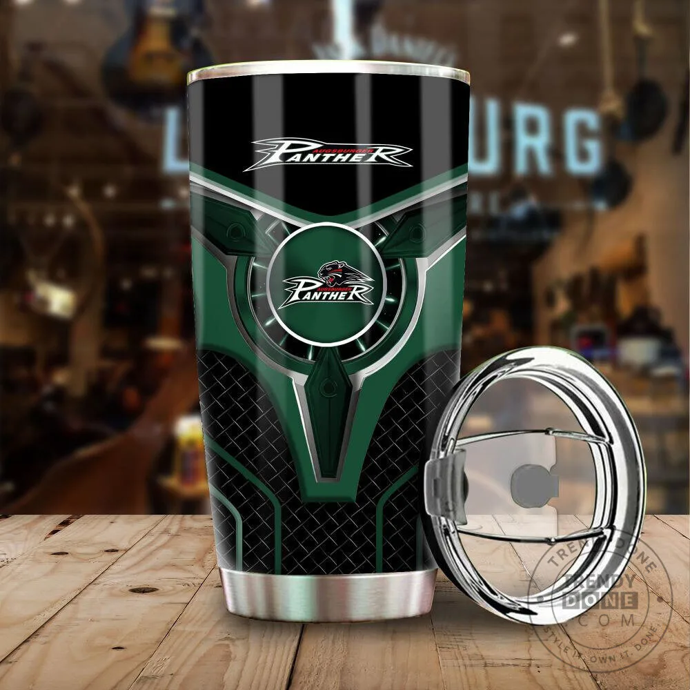 Augsburger Panther Ice Hockey Team Logo Stainless Steel Tumbler
