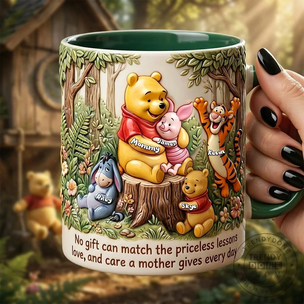 Winnie the Pooh and Friends Personalized Mother's Day Coffee Mug 5 Winnie the Pooh and Friends Personalized Mother's Day Coffee Mug