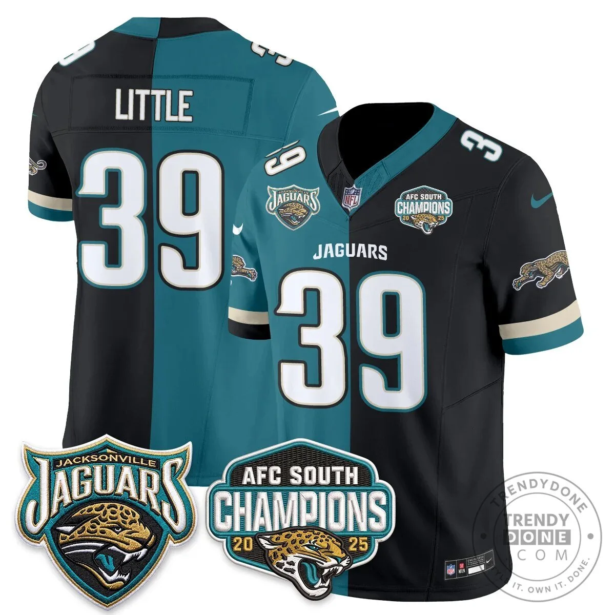 Jacksonville Jaguars Trevor Lawrence Split Edition Vapor Football Jersey 29 Jacksonville Jaguars Trevor Lawrence Split Edition Vapor Football Jersey