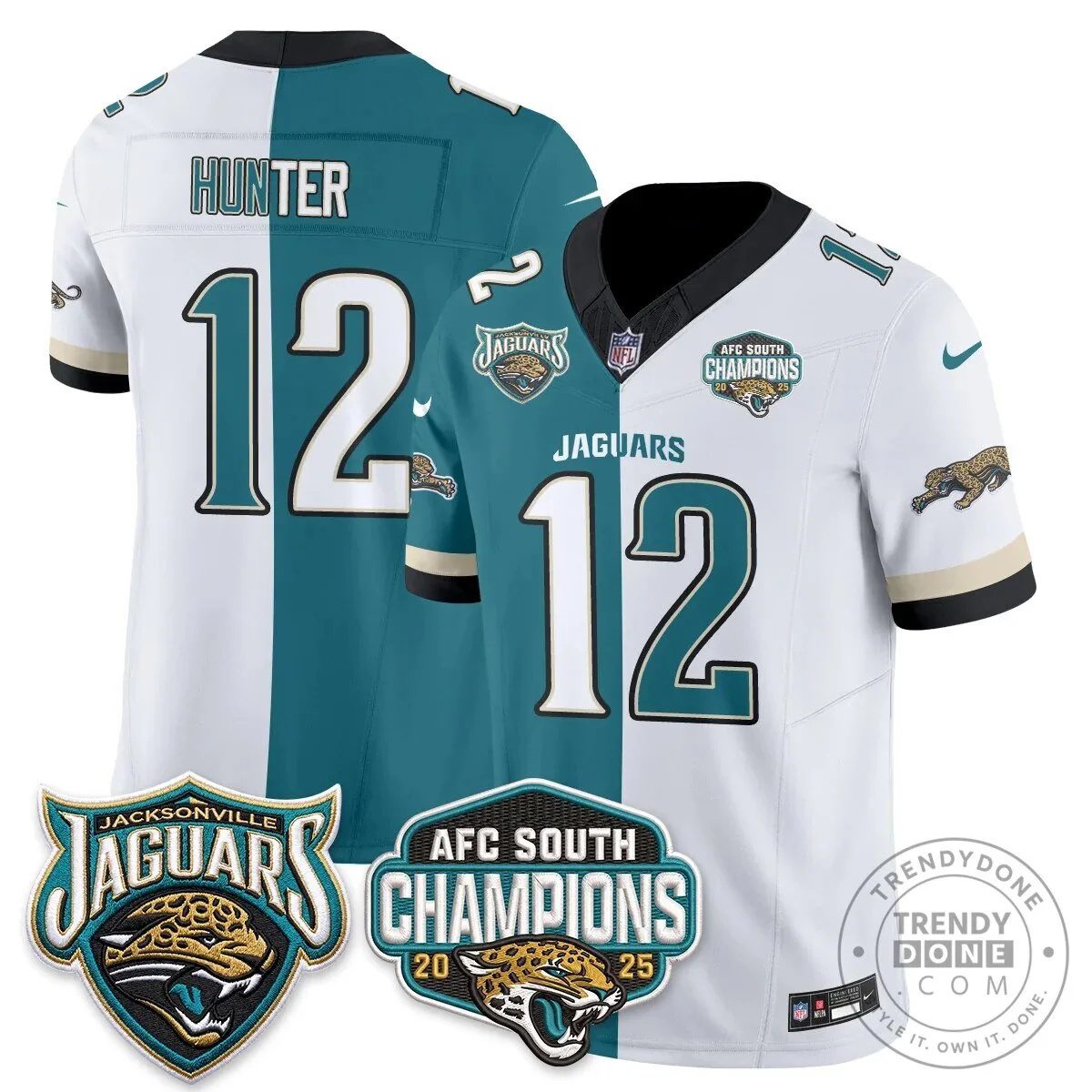 Jacksonville Jaguars Trevor Lawrence Split Edition Vapor Football Jersey 37 Jacksonville Jaguars Trevor Lawrence Split Edition Vapor Football Jersey