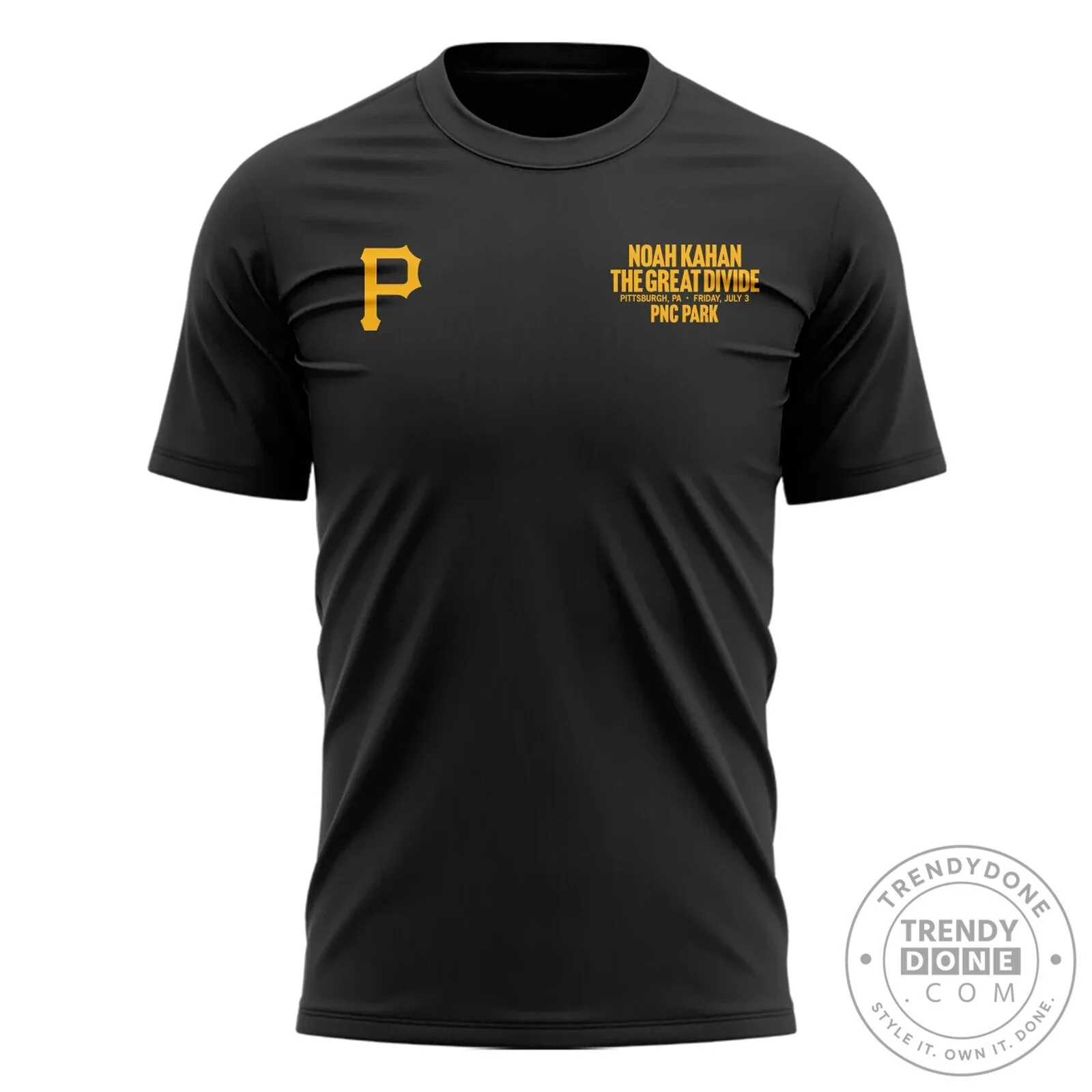 Noah Kahan Shirt Pittsburgh Pirates The Great Divide Tour 2026 Black T-Shirt 8 Noah Kahan Shirt Pittsburgh Pirates The Great Divide Tour 2026 Black T-Shirt