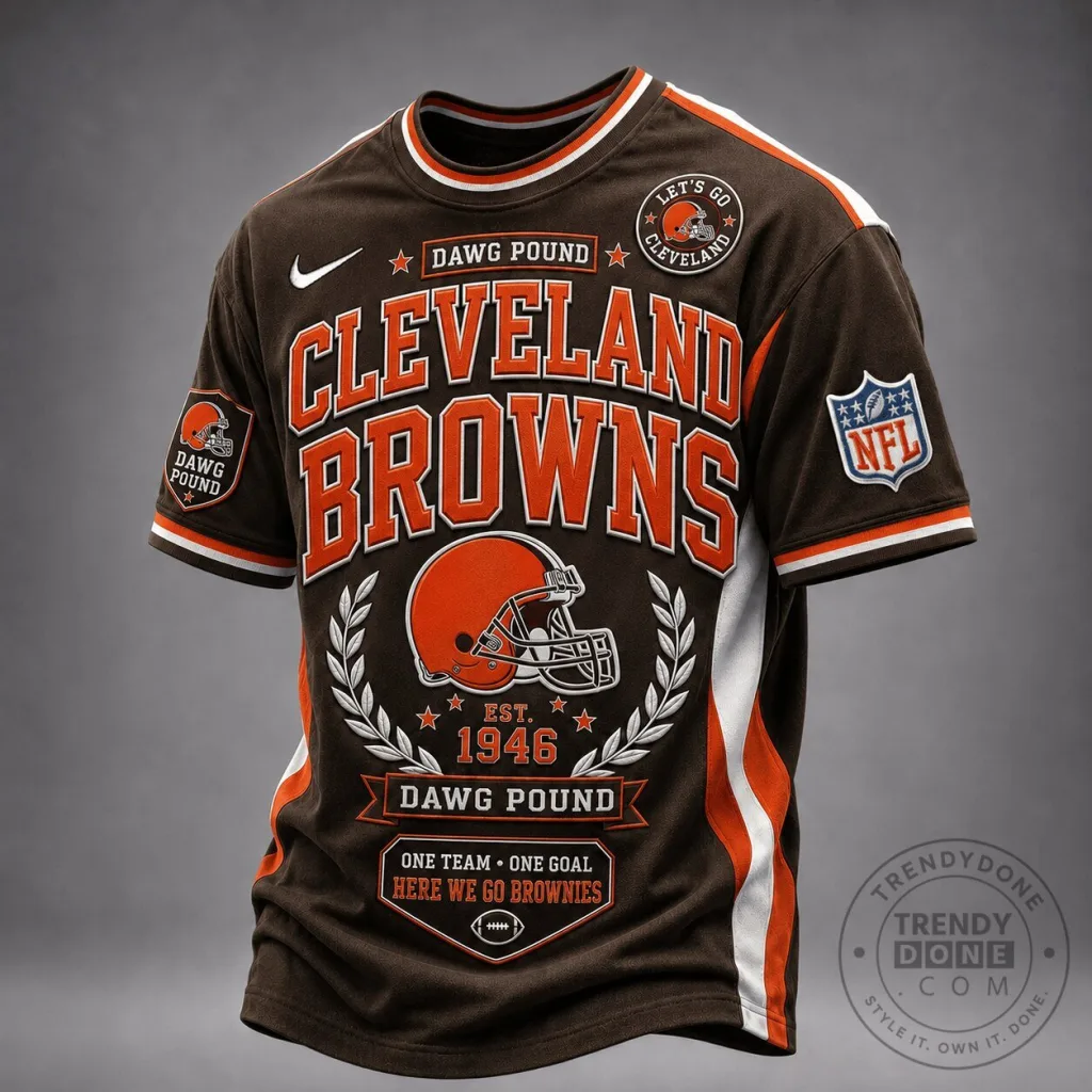 Cleveland Browns NFL Football Game Day Fan Jersey Cleveland Browns NFL Football Game Day Fan Jersey