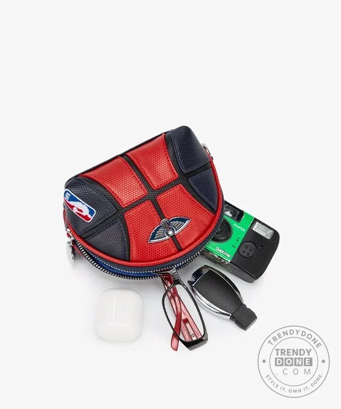 New Orleans Pelicans Basketball Wristlet Wallet 12 New Orleans Pelicans Basketball Wristlet Wallet