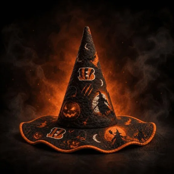 Cincinnati Bengals Halloween Witch Hat