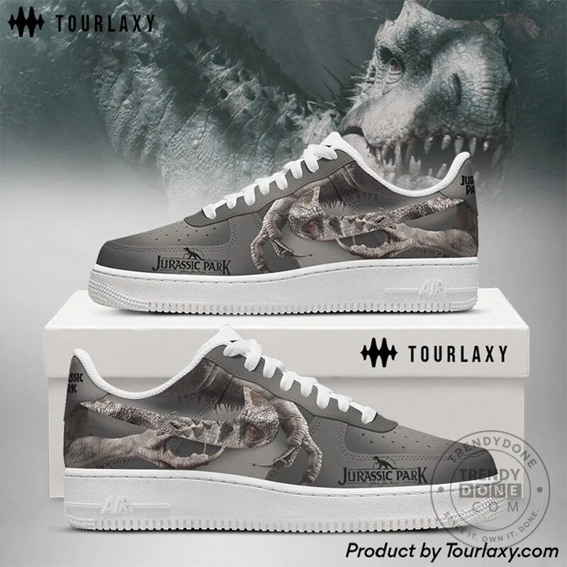 Indominus Rex Jurassic Park Dinosaur Custom Designed Sneakers