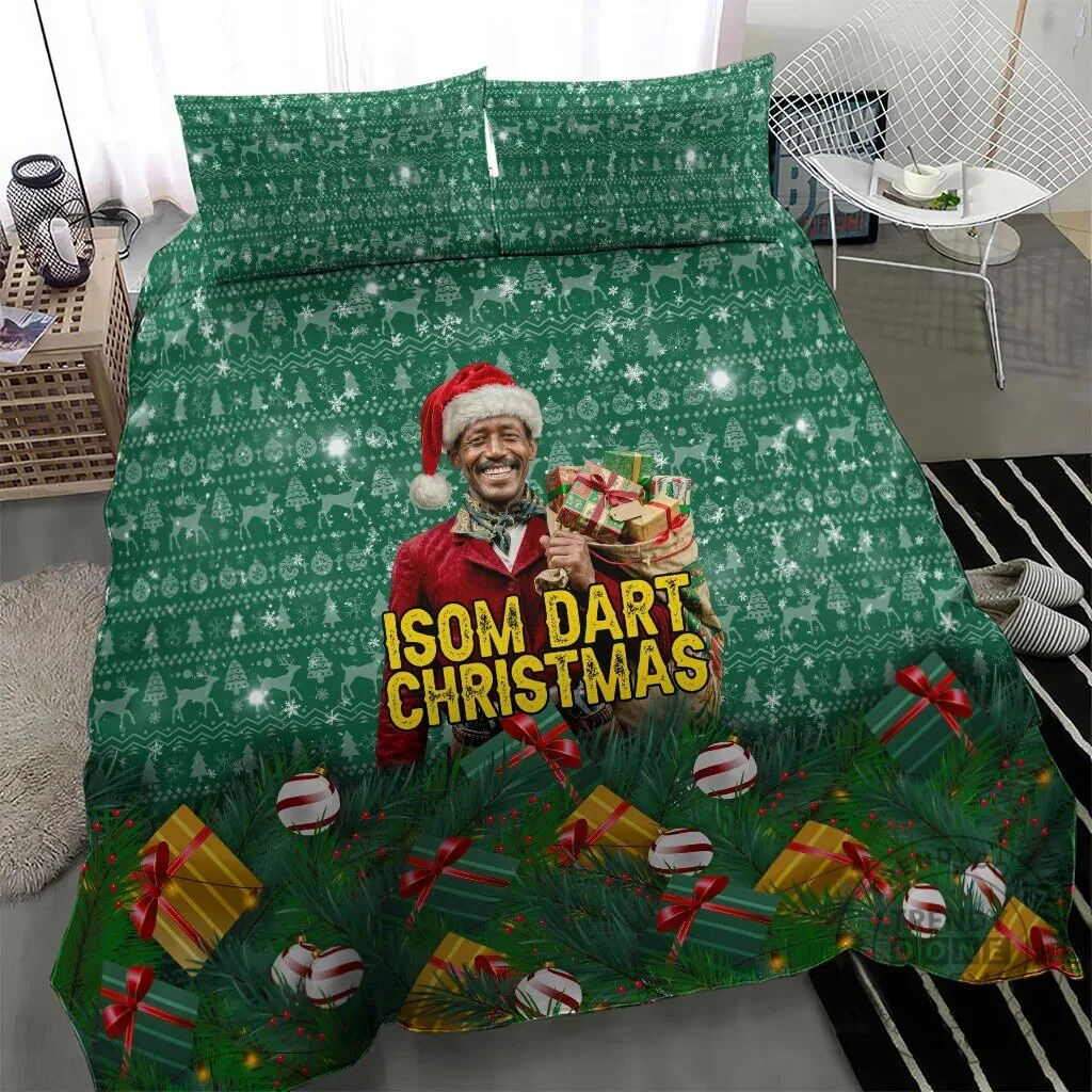 Isom Dart Black Cowboy Western Christmas Holiday Reindeer Bedding Set 13 Isom Dart Black Cowboy Western Christmas Holiday Reindeer Bedding Set