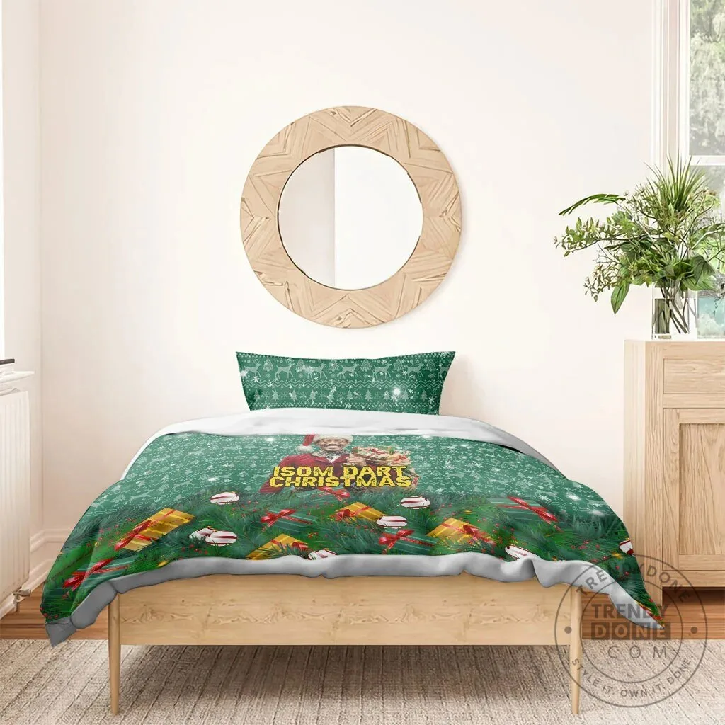 Isom Dart Black Cowboy Western Christmas Holiday Reindeer Bedding Set 17 Isom Dart Black Cowboy Western Christmas Holiday Reindeer Bedding Set