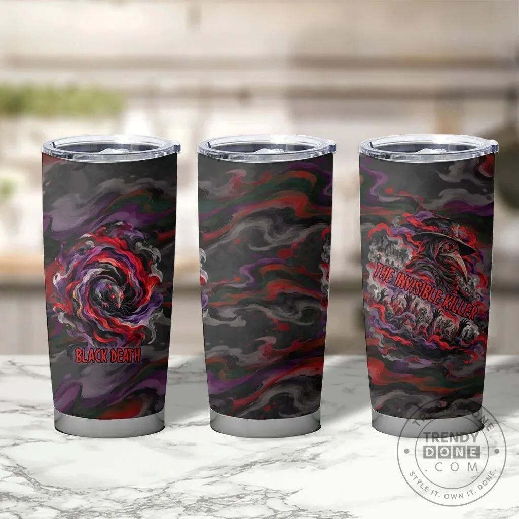 Plague Doctor Black Death The Invisible Killer Dark Gothic Fantasy Tumbler 12 Plague Doctor Black Death The Invisible Killer Dark Gothic Fantasy Tumbler