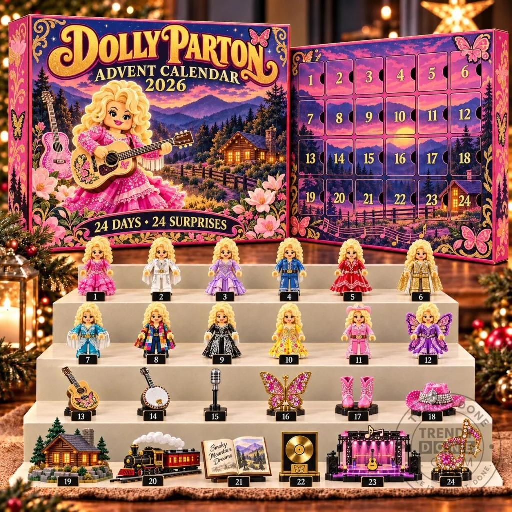 Dolly Parton Advent Calendar 2026 With 24 Days of Surprises Dolly Parton Advent Calendar 2026 With 24 Days of Surprises 2D