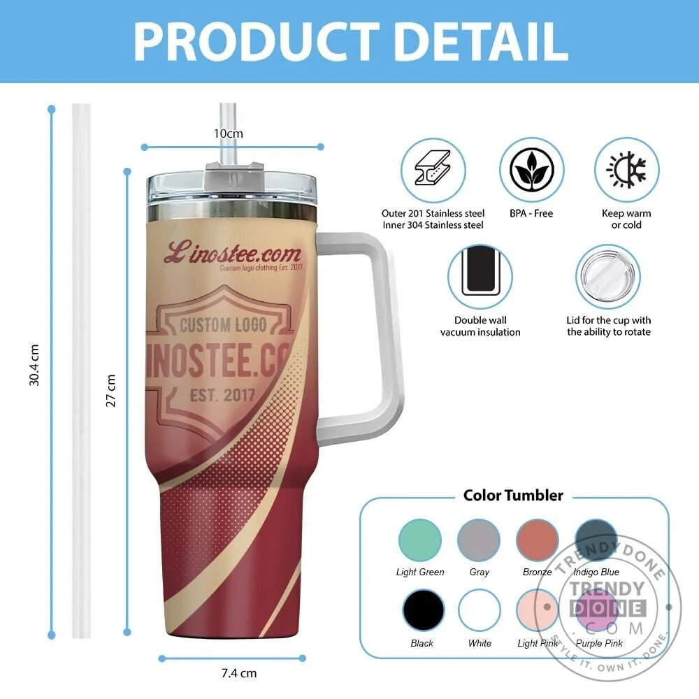 Mazda Custom Name Blue and Black Wavy Design 40oz Tumbler with Handle 7 Mazda Custom Name Blue and Black Wavy Design 40oz Tumbler with Handle