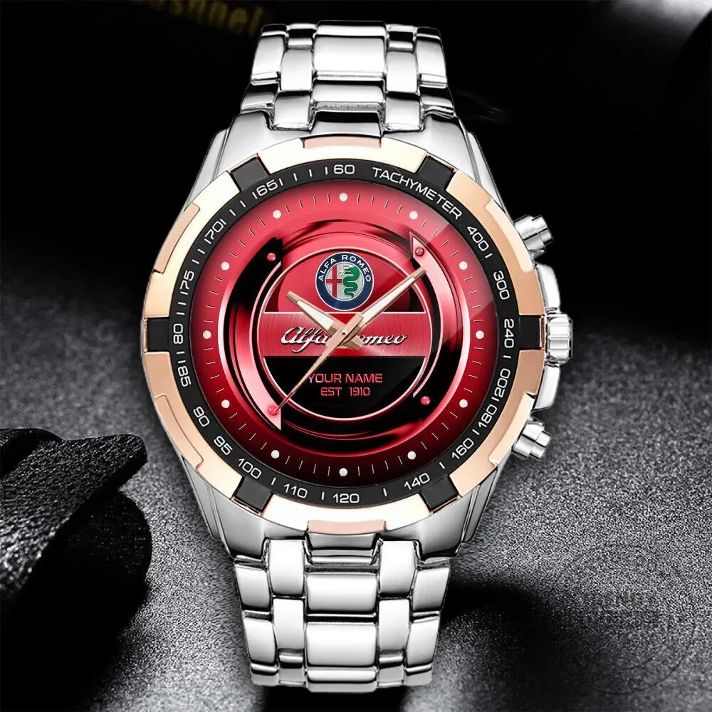 Alfa Romeo Custom Name Elegant Fashion Design Stainless Steel Watch 12 Alfa Romeo Custom Name Elegant Fashion Design Stainless Steel Watch