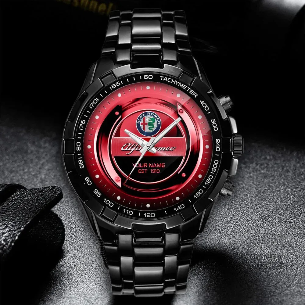 Alfa Romeo Custom Name Elegant Fashion Design Stainless Steel Watch 13 Alfa Romeo Custom Name Elegant Fashion Design Stainless Steel Watch
