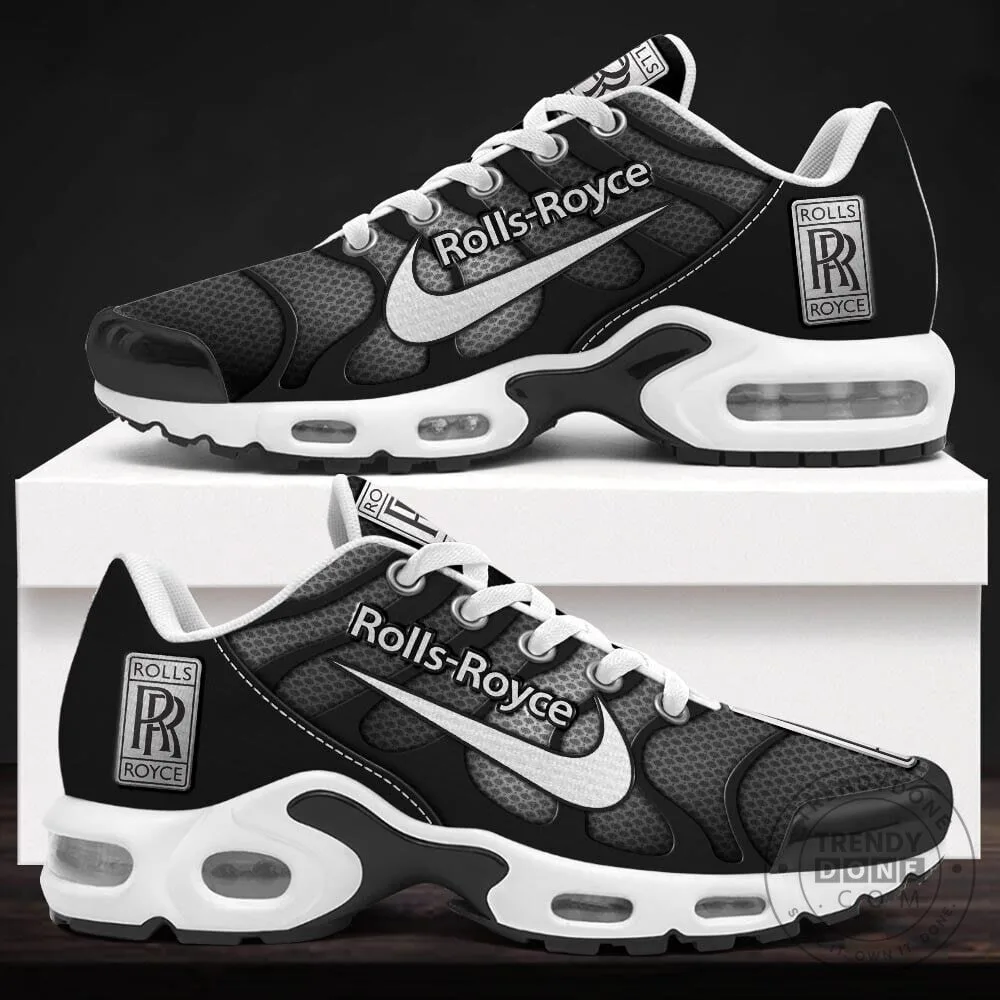 Rolls-Royce Luxury Brand Black and White Athletic Sneakers Running Shoes 15 Rolls-Royce Luxury Brand Black and White Athletic Sneakers Running Shoes