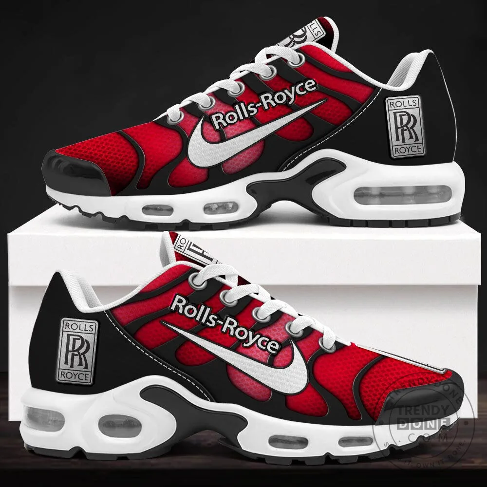 Rolls-Royce Luxury Brand Black and White Athletic Sneakers Running Shoes 17 Rolls-Royce Luxury Brand Black and White Athletic Sneakers Running Shoes