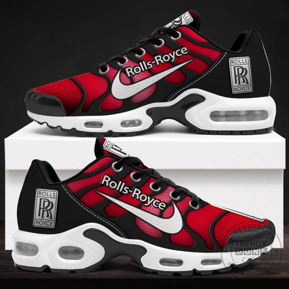 Rolls-Royce Luxury Brand Black and White Athletic Sneakers Running Shoes 18 Rolls-Royce Luxury Brand Black and White Athletic Sneakers Running Shoes