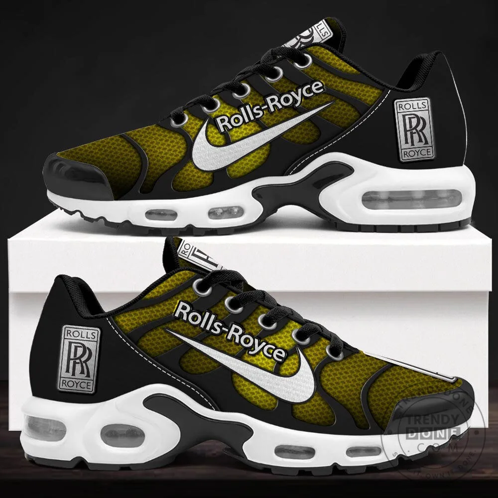 Rolls-Royce Luxury Brand Black and White Athletic Sneakers Running Shoes 20 Rolls-Royce Luxury Brand Black and White Athletic Sneakers Running Shoes