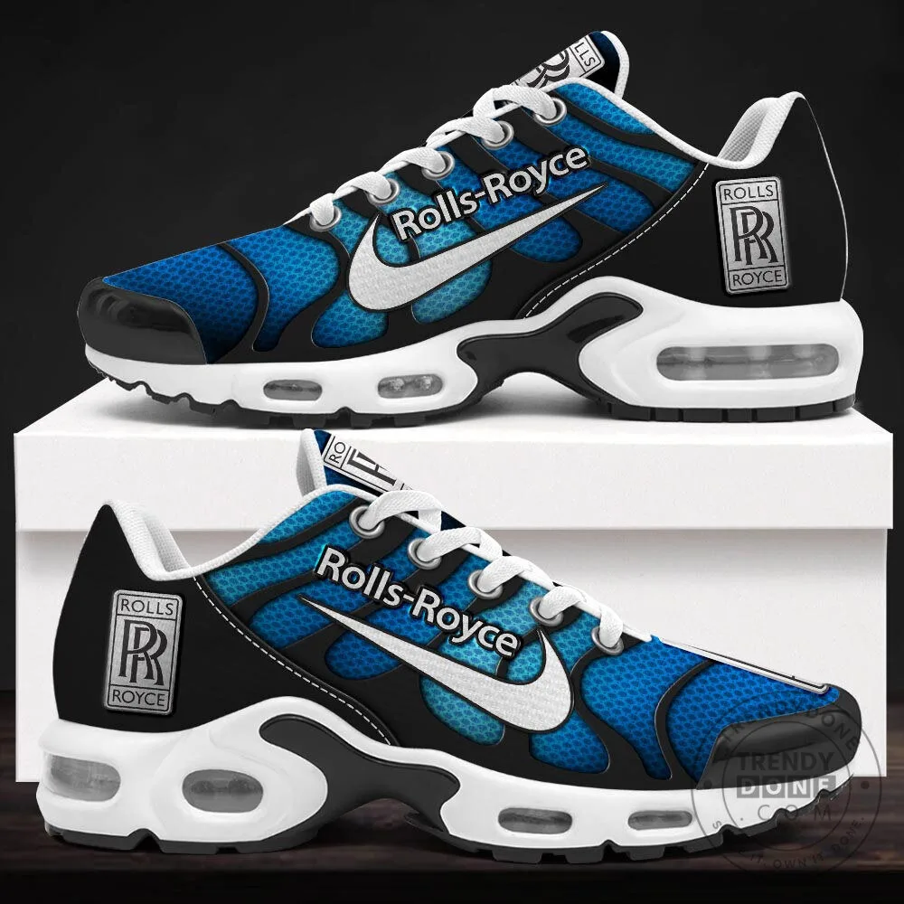 Rolls-Royce Luxury Brand Black and White Athletic Sneakers Running Shoes 22 Rolls-Royce Luxury Brand Black and White Athletic Sneakers Running Shoes