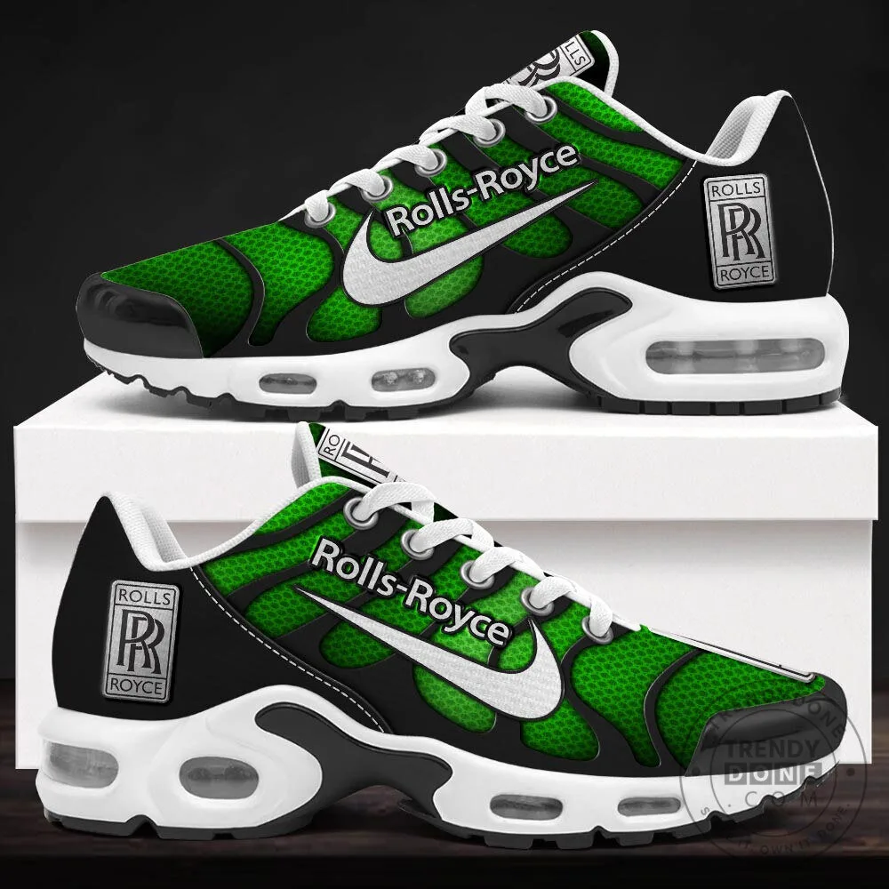 Rolls-Royce Luxury Brand Black and White Athletic Sneakers Running Shoes 23 Rolls-Royce Luxury Brand Black and White Athletic Sneakers Running Shoes