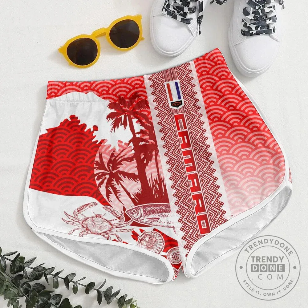 Chevrolet Camaro Red Tropical Beach Hawaiian Shirt 16 Chevrolet Camaro Red Tropical Beach Hawaiian Shirt
