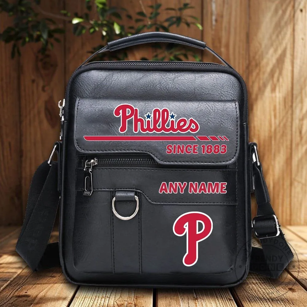 Philadelphia Phillies Personalized Vintage Leather Shoulder Bag 8 Philadelphia Phillies Personalized Vintage Leather Shoulder Bag