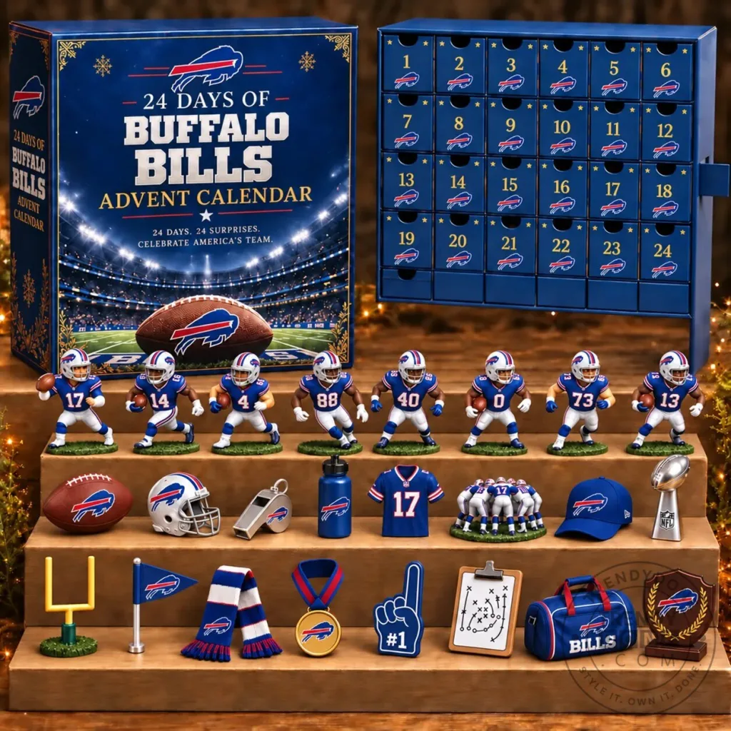 Buffalo Bills 24 Days of American Football Advent Calendar Buffalo Bills 24 Days of American Football Advent Calendar 2D
