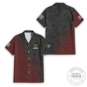 Washington Commanders Salute To Service Military Appreciation Hawaiian Shirt