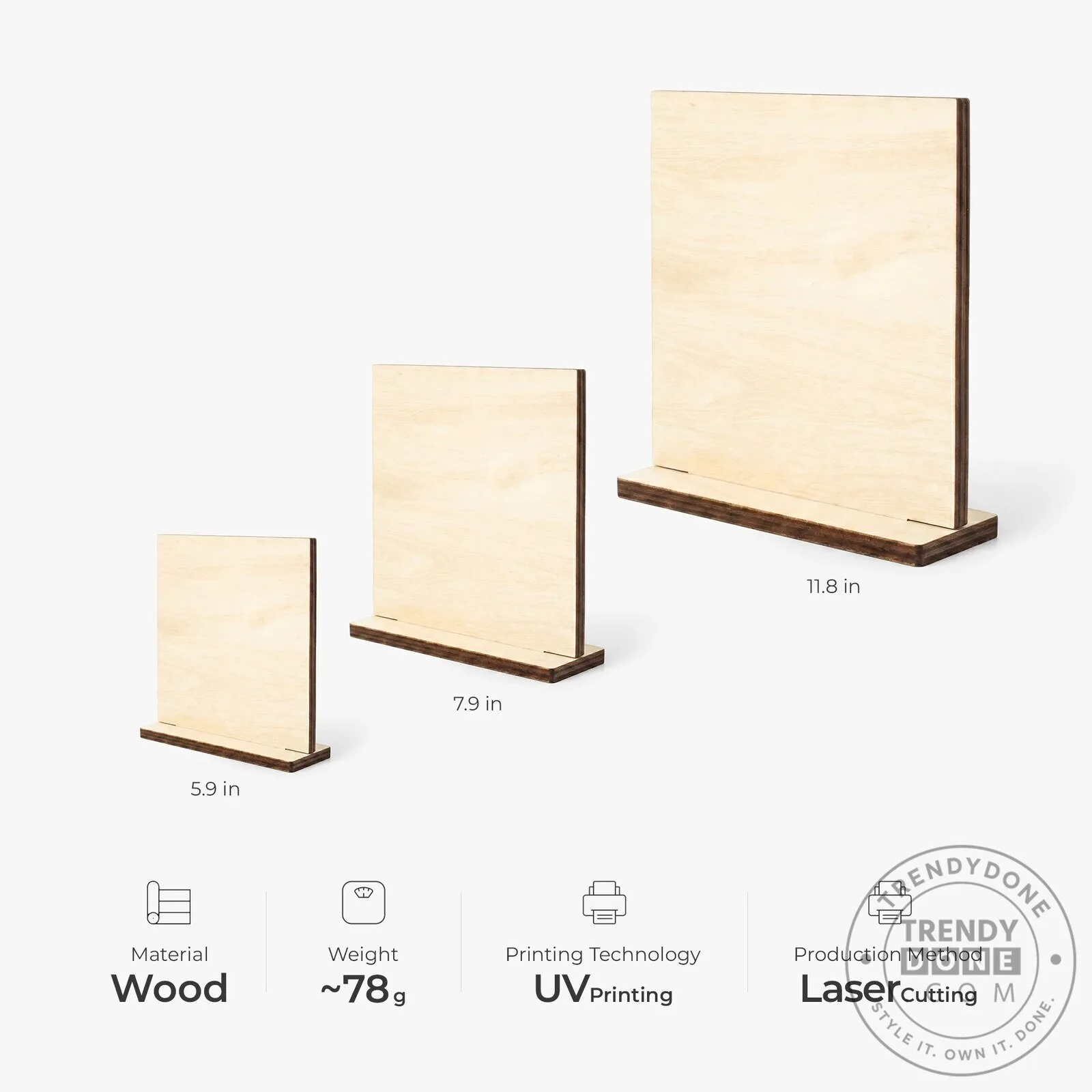 Personalized Expecting Couple Our Greatest Gift Wooden Plaque with Flat Stand 10 Personalized Expecting Couple Our Greatest Gift Wooden Plaque with Flat Stand