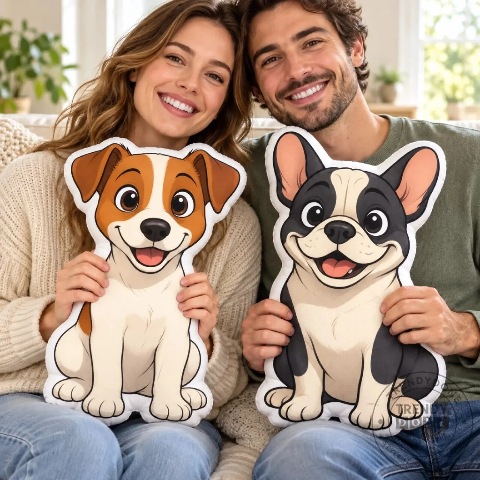 Personalized Cartoon Puppy Dog Shaped Pillow for Dog Lovers and Pet Owners 11 Personalized Cartoon Puppy Dog Shaped Pillow for Dog Lovers and Pet Owners