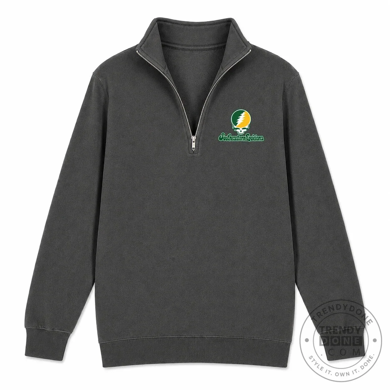 Southeastern Louisiana University Grateful Dead Stealie Quarter-Zip Sweatshirt