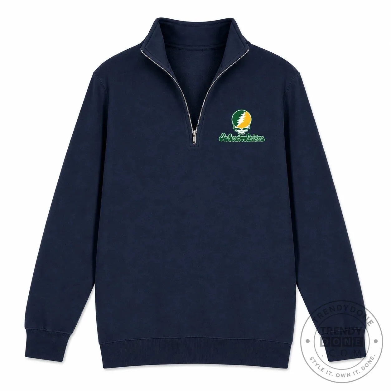 Southeastern Louisiana University Grateful Dead Stealie Quarter-Zip Sweatshirt 6 Southeastern Louisiana University Grateful Dead Stealie Quarter-Zip Sweatshirt