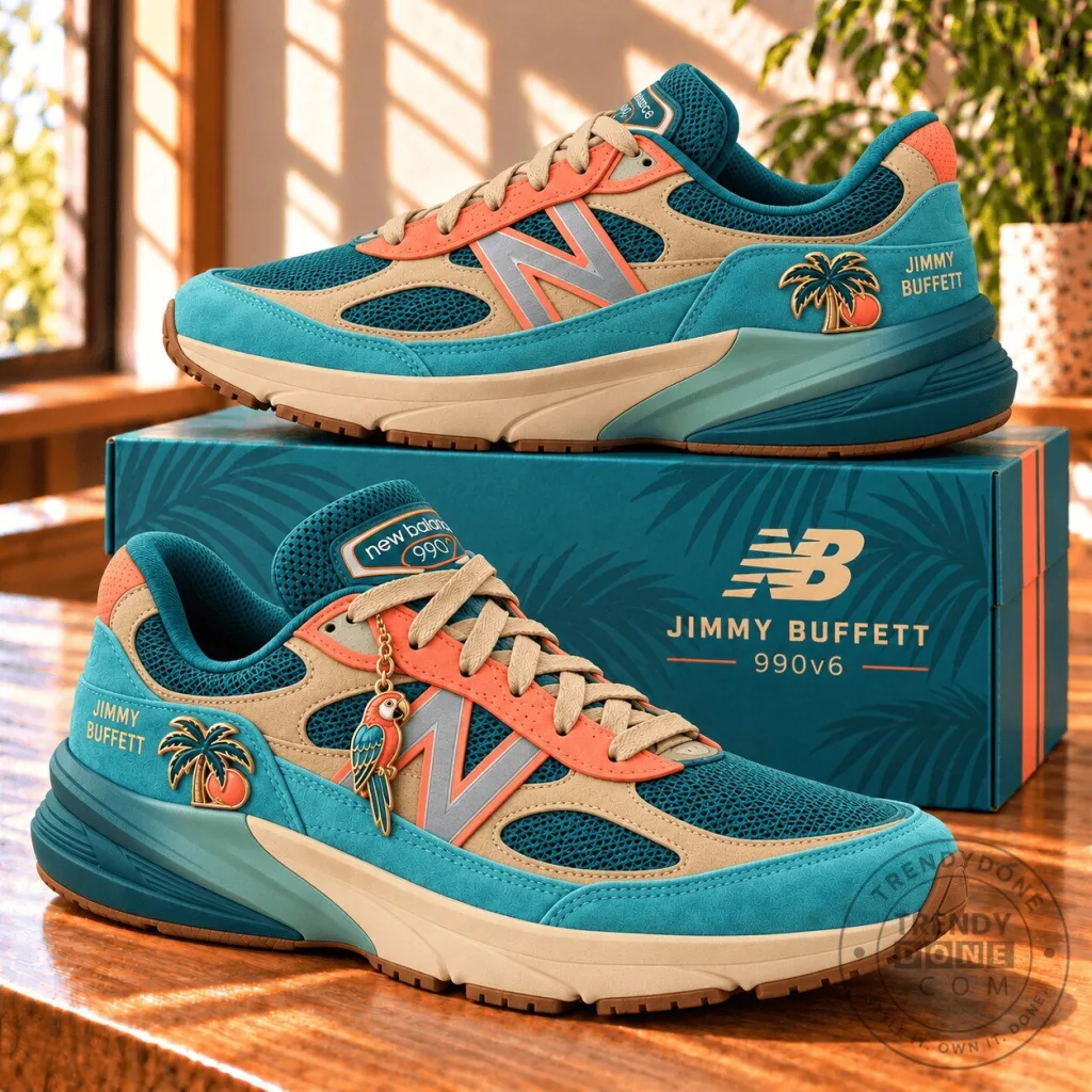 Jimmy Buffett New Balance 990V6 Sneaker Shoes Jimmy Buffett New Balance 990V6 Sneaker Shoes
