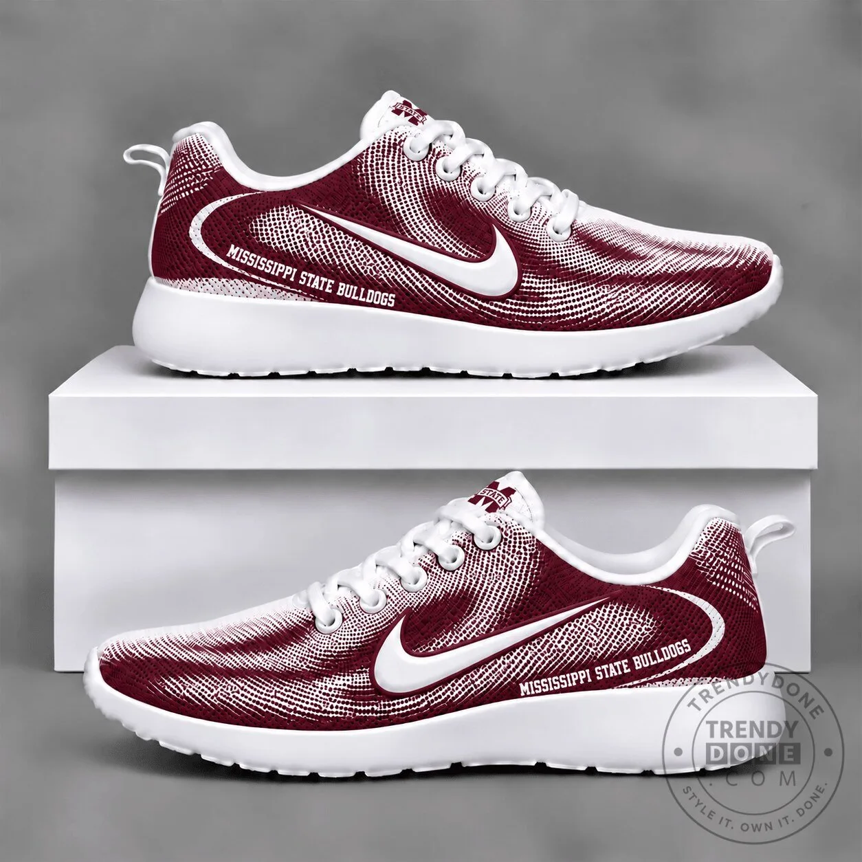 Mississippi State Bulldogs NCAA College Team Running Shoes